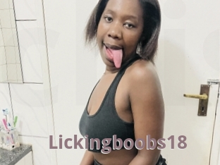 Lickingboobs18